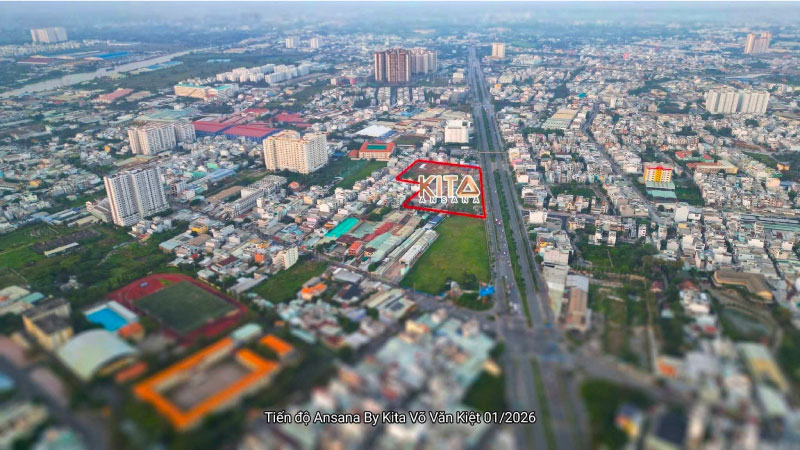 Tiến độ dự án Ansana By Kita năm 2026