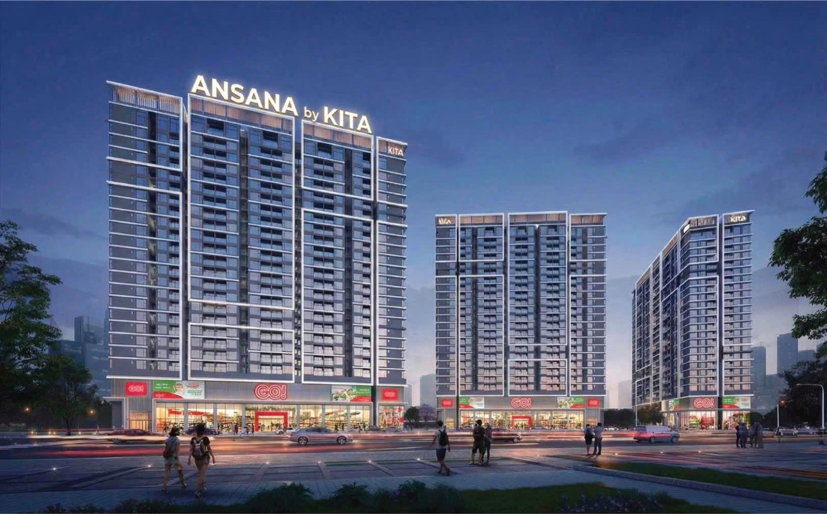 phối cảnh dự án ansana by kita